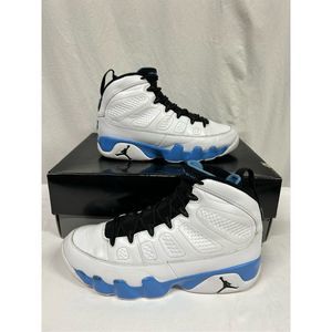 Jordan 9 Retro UNC 2010 Size 8.5 302370-103 Powder University Blue